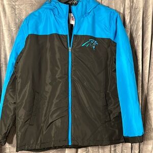 NFL Black and Blue Windbreaker Jacket